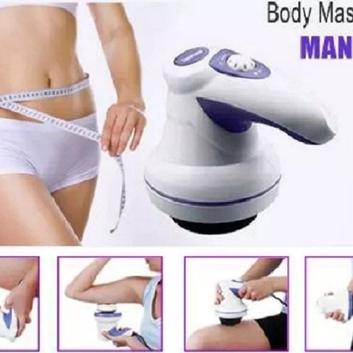 GENERICO - Masajeador Corporal Reductor Anticelulitis 5 en1