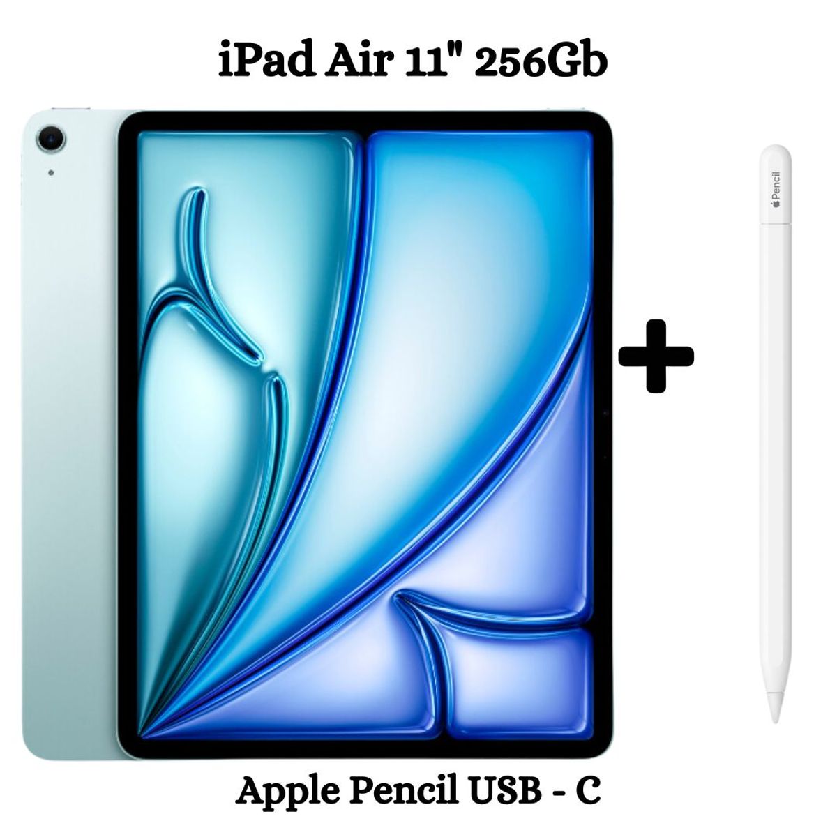 APPLE - iPad Air 11 Chip M2 256Gb - Blue + Apple Pencil Tipo - C