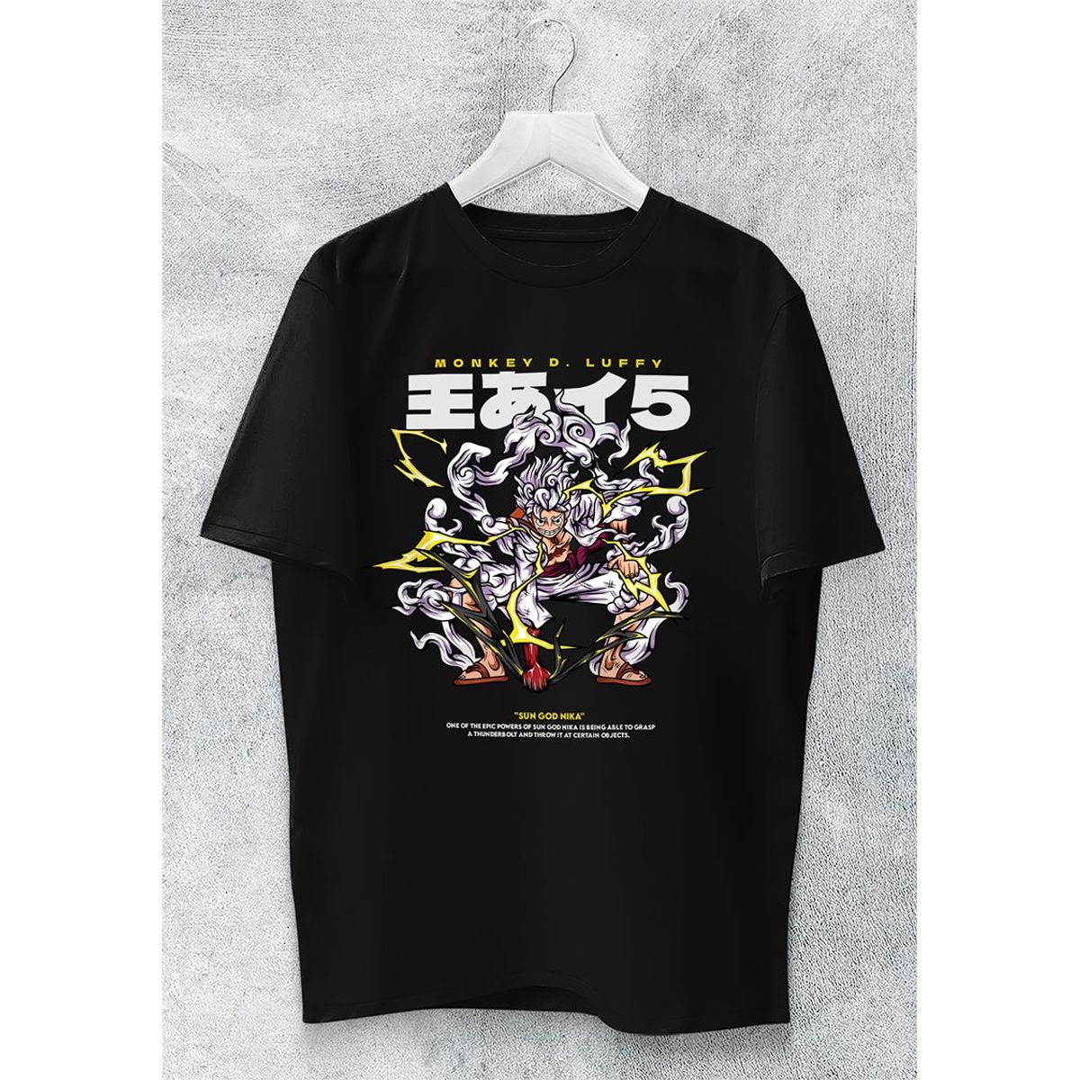 GENERICO - POLO ANIME  ONE PIECE - LUFFY GEAR 5