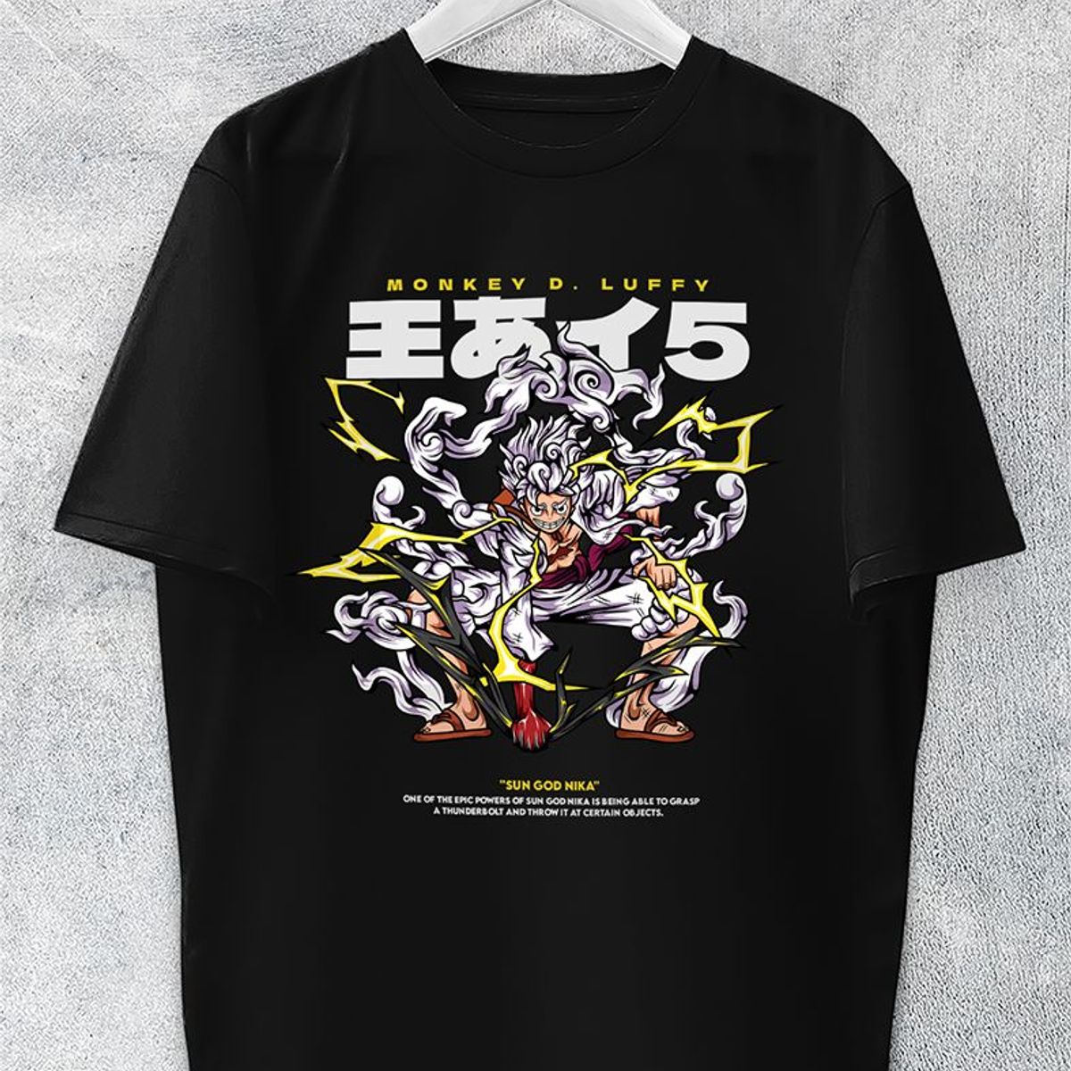 GENERICO - POLO ANIME  ONE PIECE - LUFFY GEAR 5