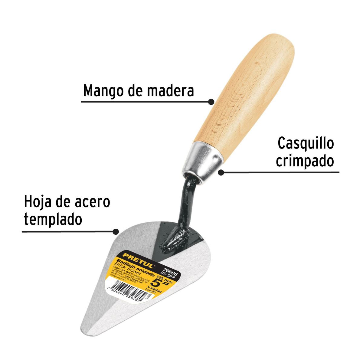 PRETUL - Badilejo 5" (13cm) Soldado 20605 Pretul