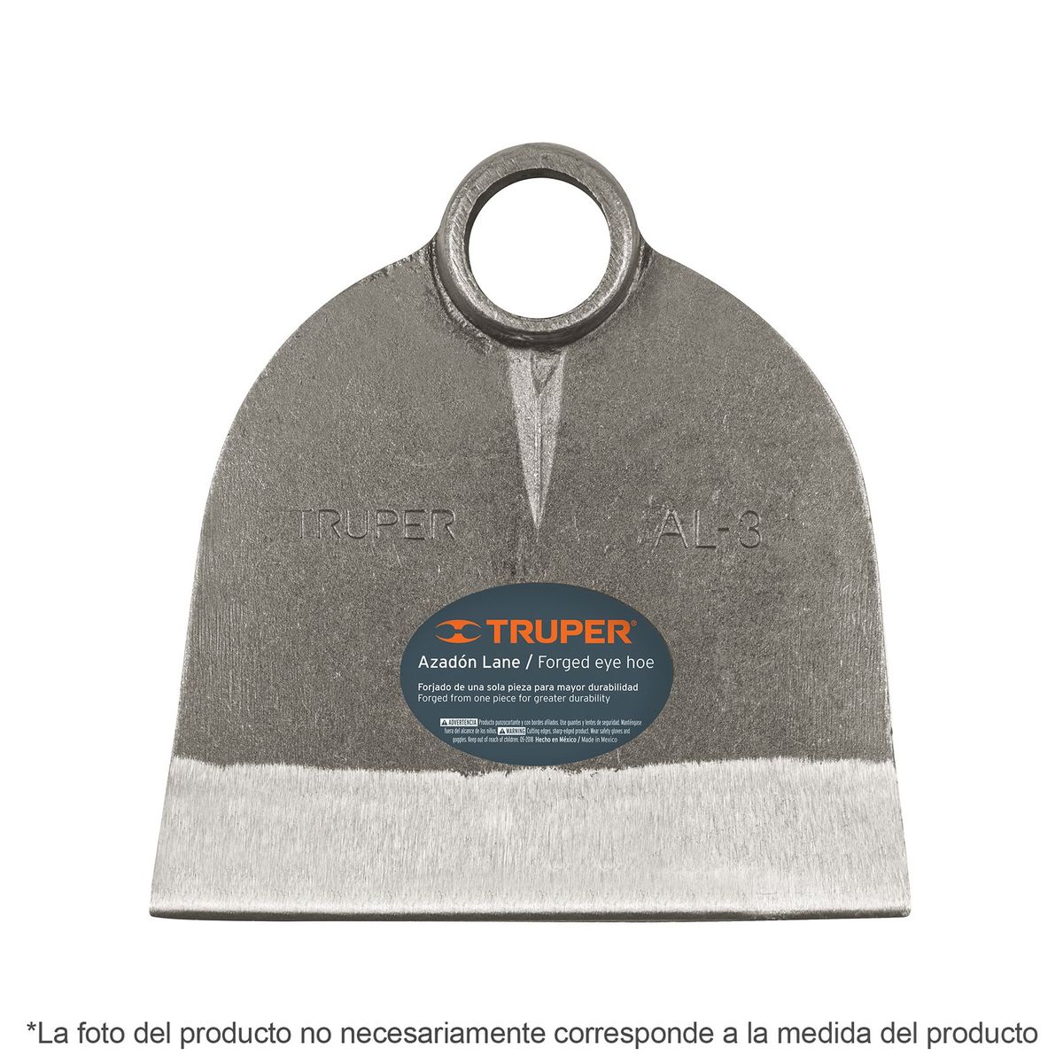 TRUPER - Azadón 1.6lb (0.7 Kg) Lane Azadones 10600 Truper