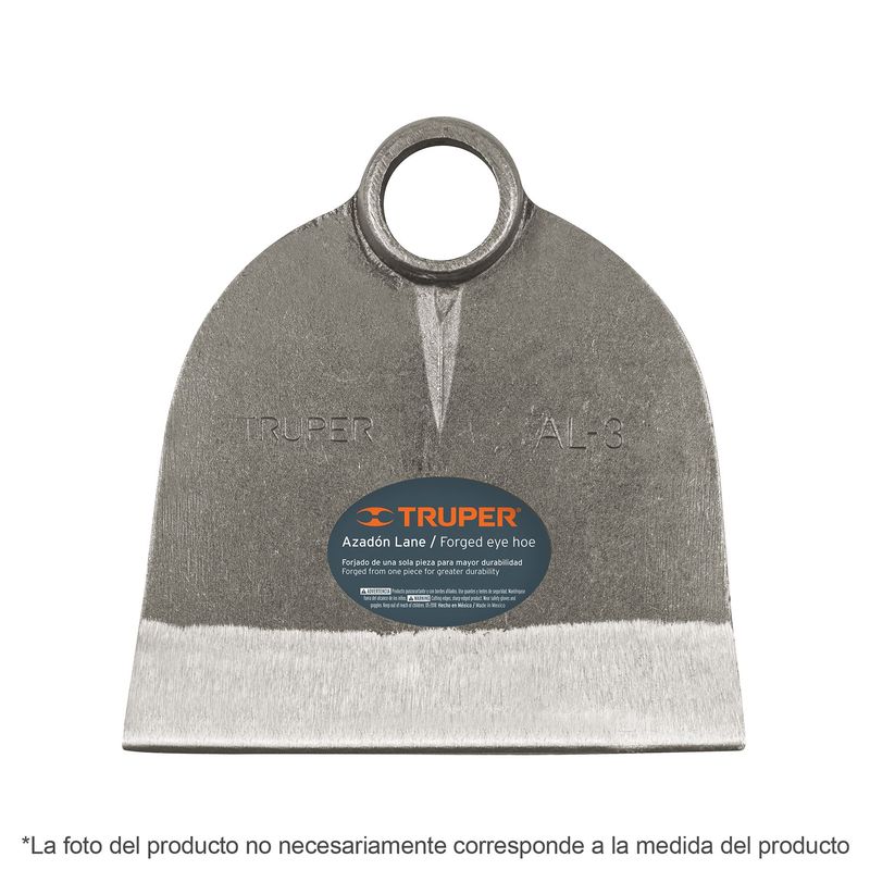 TRUPER - Azadón 1.8lb (0.8Kg) Lane Azadones 10603 Truper