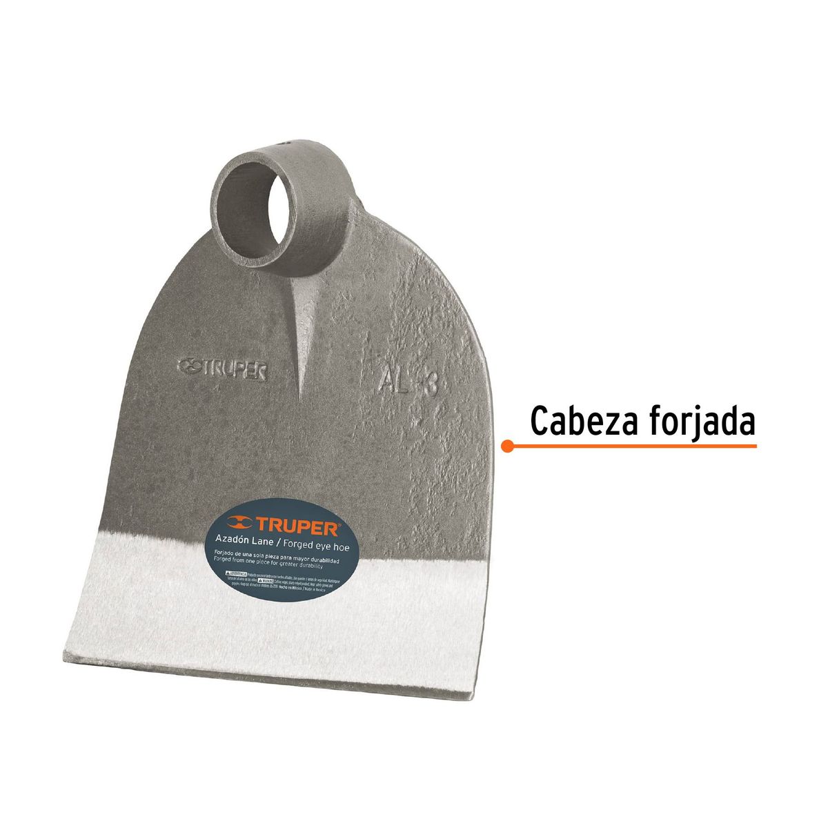 TRUPER - Azadón 2.1lb (1 Kg) Lane Azadones 10609 Truper