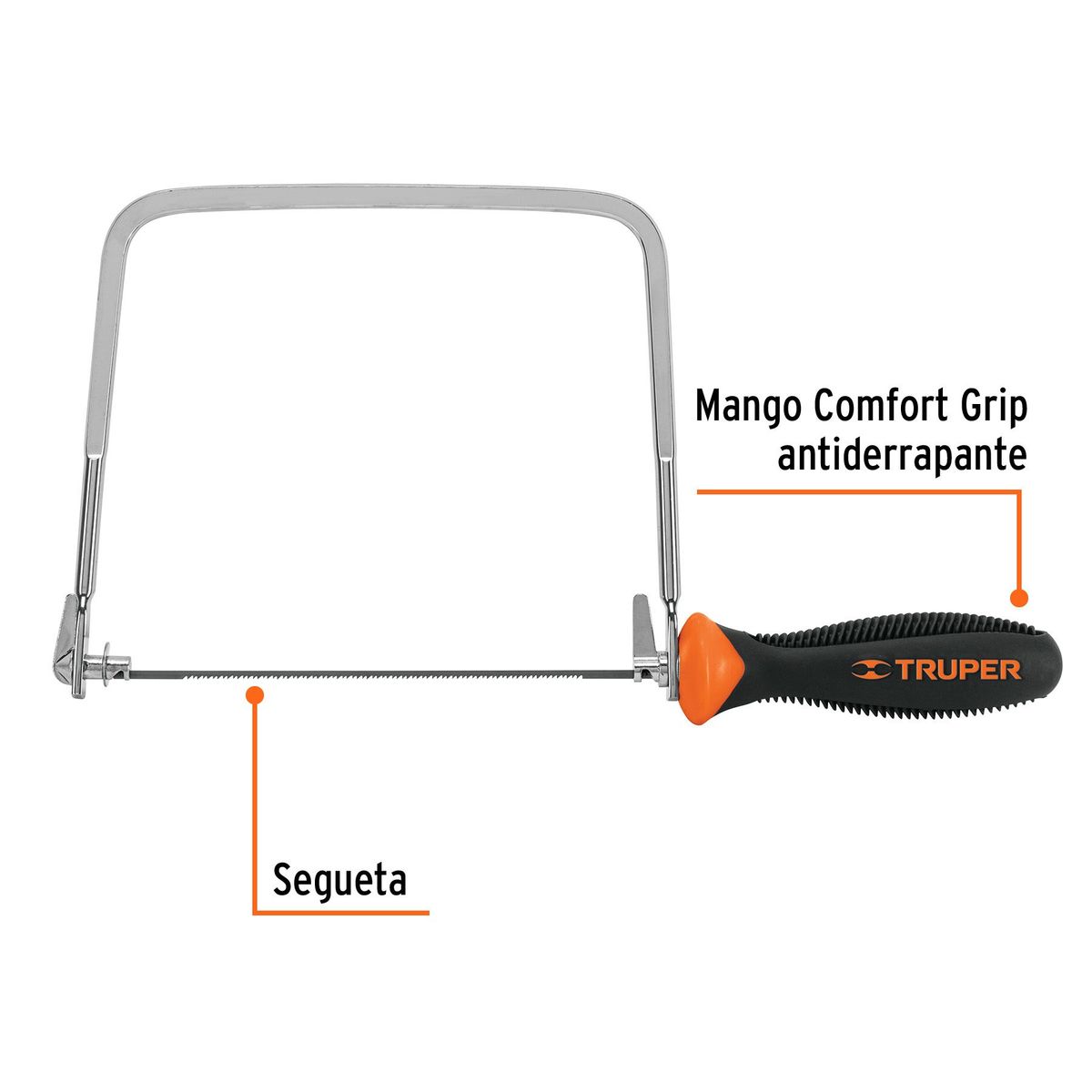 Truper - Arco de Sierra Calador Manual 10221 Truper