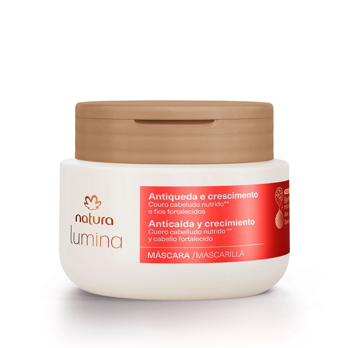 NATURA - Lumina Máscara antiquiebre anticaída y crecimiento 250 ml