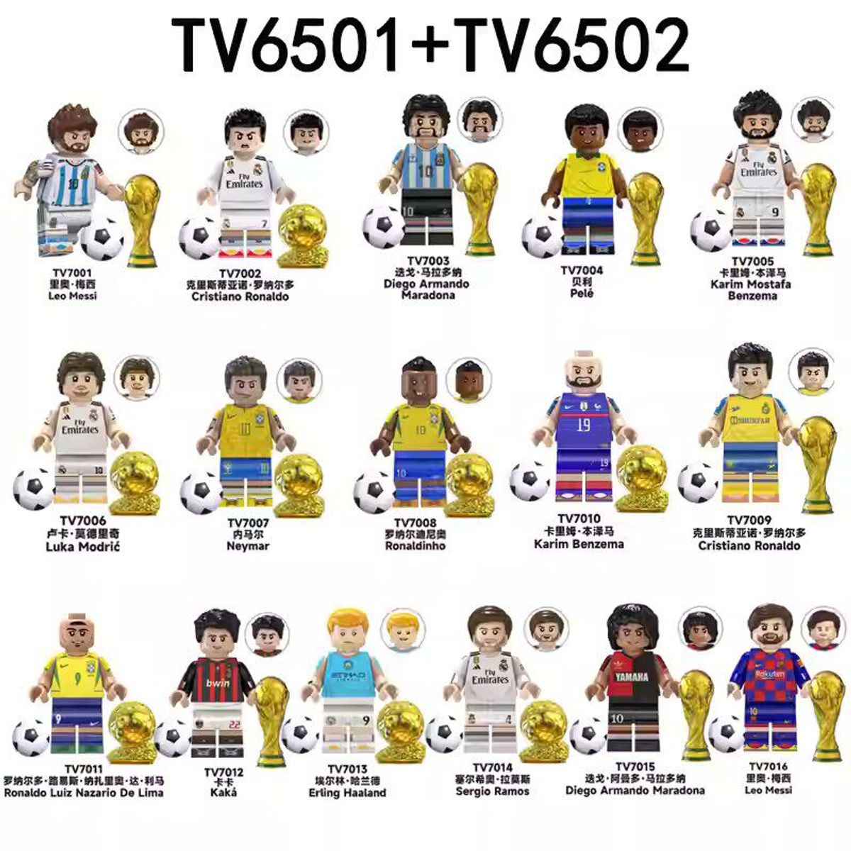 GENERICO - minfiguras soccer minfiguras soccer