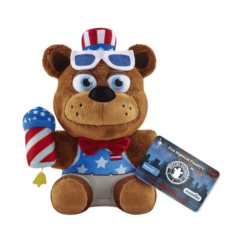 FREDDY - FNAF SNAPS FREDDY FIREWORK FREDDY PLUSH ORIGINAL