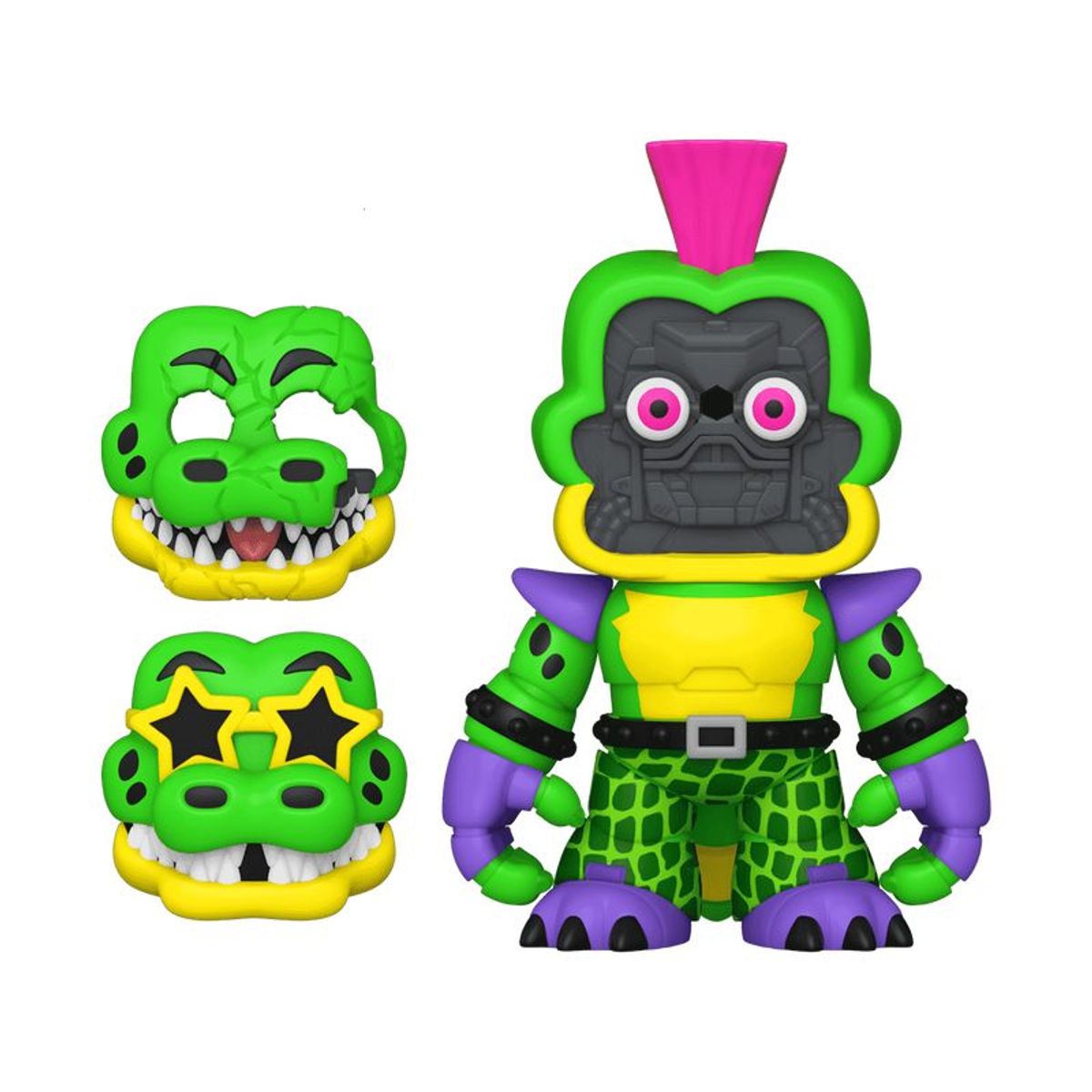 FREDDY - FNAF SNAPS FREDDY  MONTGOMERY GATOR DRESSING ROOM PLAYSET