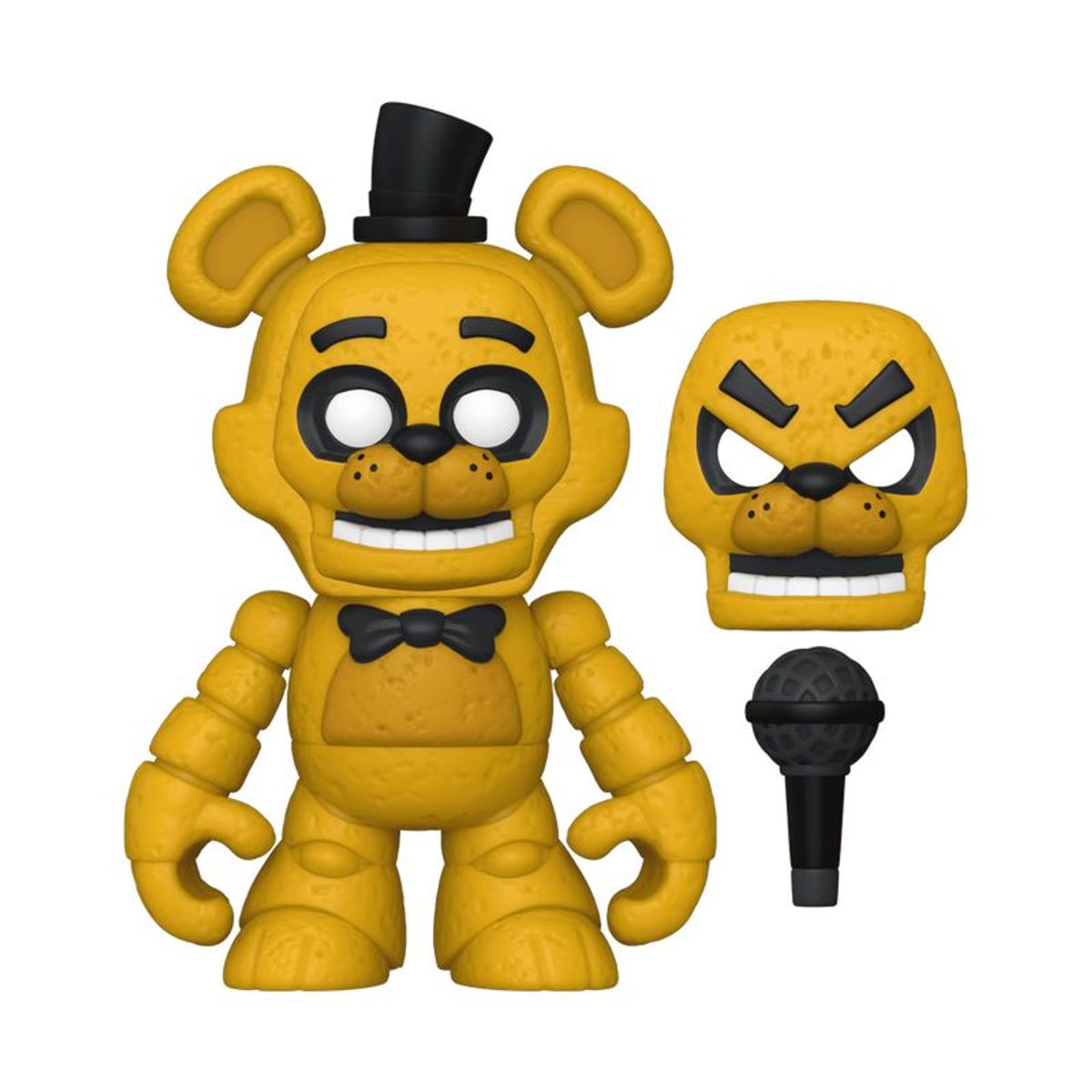 FREDDY - FNAF SNAPS FREDDY  GOLDEN FREDDY WITH STAGE PLAYSET ORIGINAL
