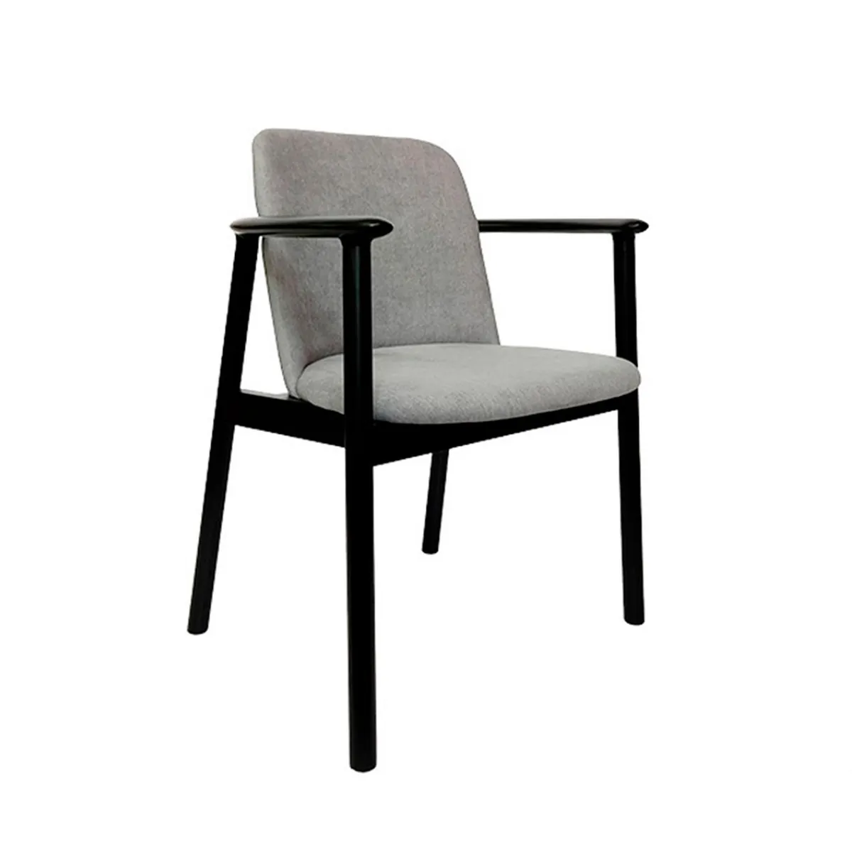 ZIYAZ - Silla Ponti Gris Base Negro