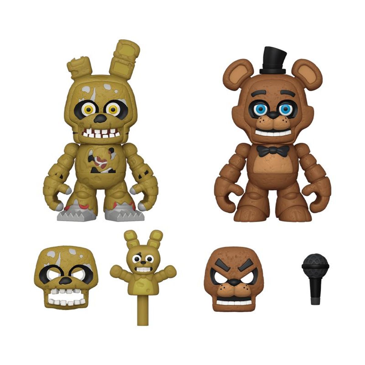 FREDDY - FNAF SNAPS FREDDY  SPRINGTRAP AND FREDDY 2-PACK ORIGINAL