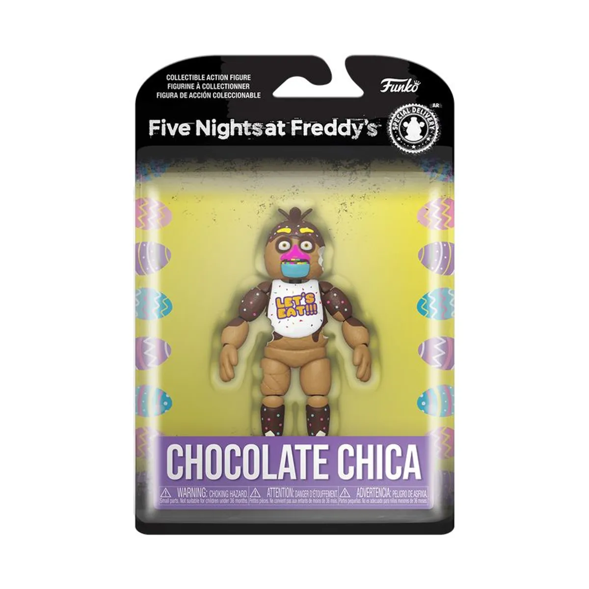 FREDDY - FNAF SNAPS FREDDY CHOCOLATE CHICA ACTION FIGURE ORIGINAL