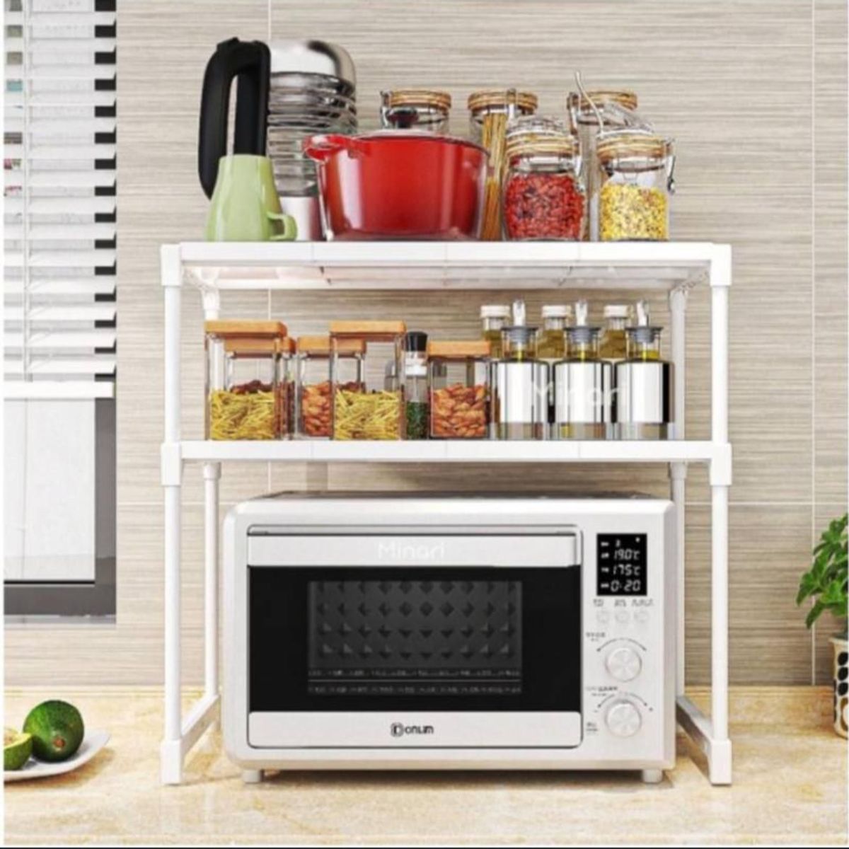 GENERICO - ESTANTE PARA MICROONDAS RESISTENTE