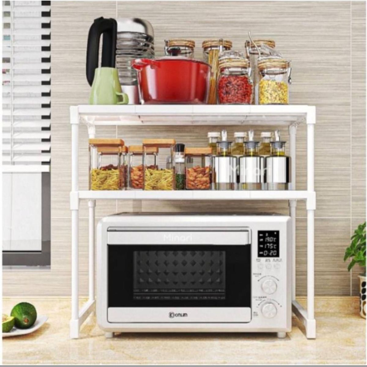 GENERICO - ESTANTE PARA MICROONDAS RESISTENTE