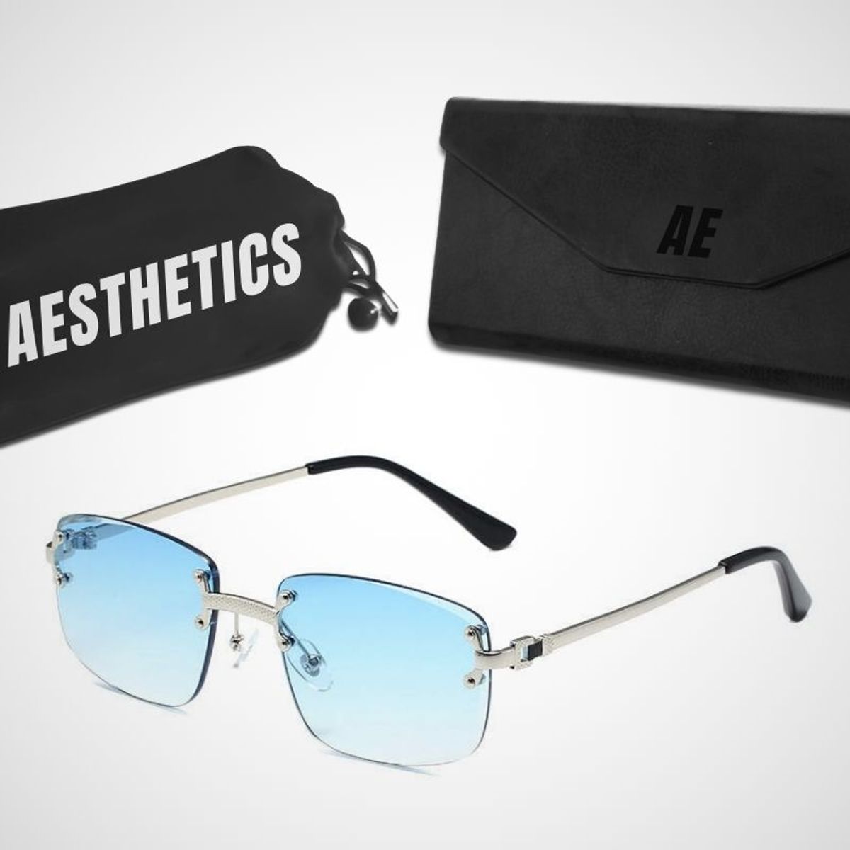 GENERICO - Lentes de Sol Aesthetics Fancy Swarovski para Hombre y Mujer