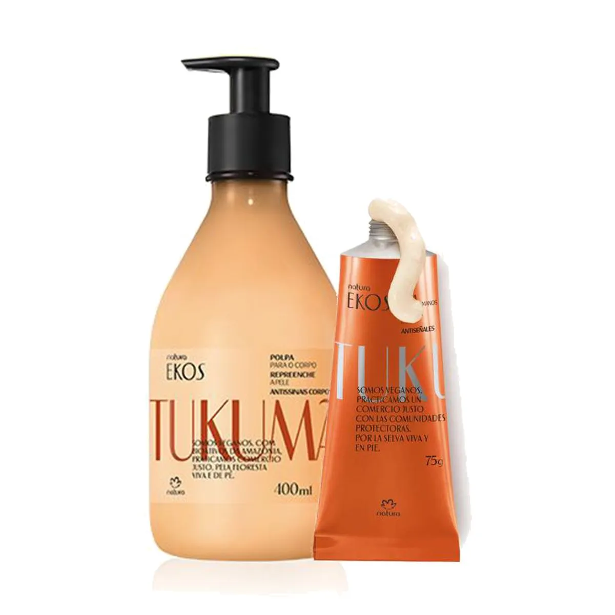 NATURA - Ekos Tukumá Pulpa Hidratante Cuerpo con Manos