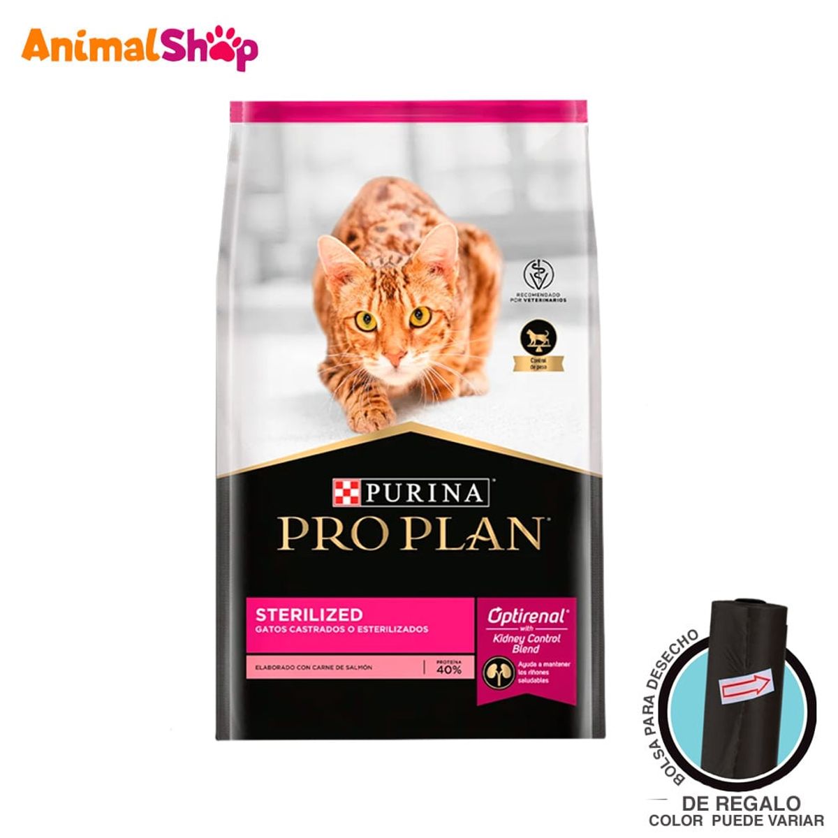 PRO PLAN - Alimento Para Gato Esterilizado Pro Plan 3Kg.