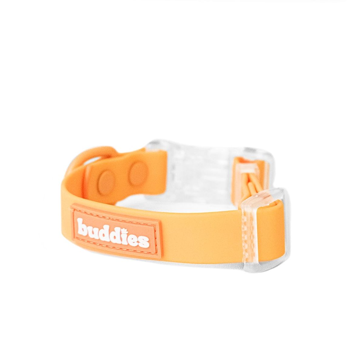 BUDDIES - Collar Para Perros Ajustable Naranja M y L