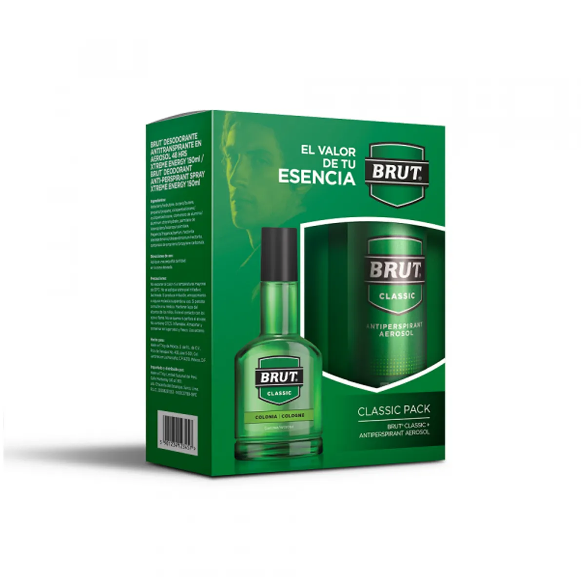 BRUT - BRUT CLASSIC Colonia 100ml con Deo Spray