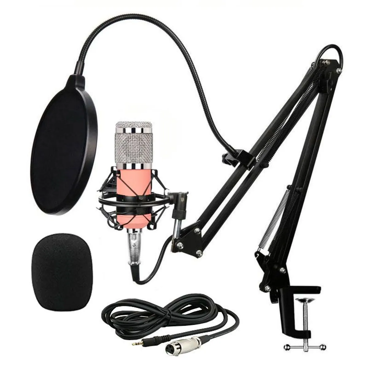 OEM - USB Gaming Microphone Streaming Podcast PC Micrófono Condensador Pink