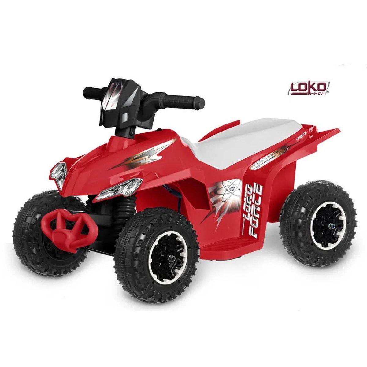 GENERICO - Cuatrimoto A Bateria Para Niños Roja