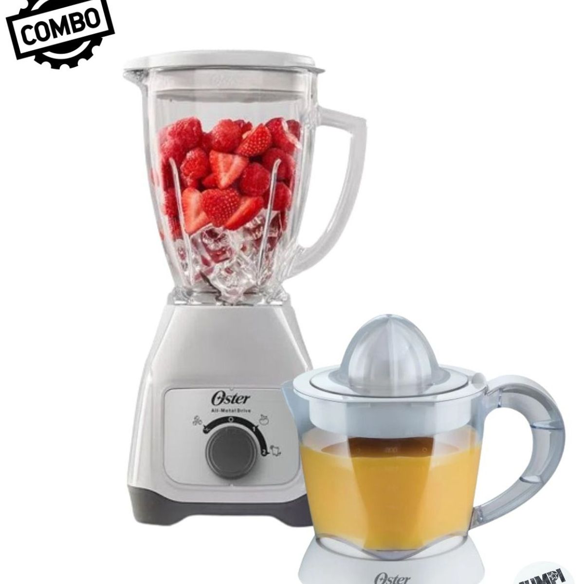 OSTER - Combo Oster Licuadora Blstkag Wrd + Exprimidor de Citricos Fpstju407w