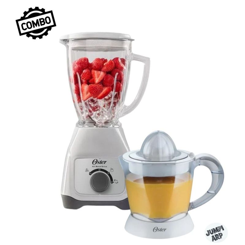 OSTER - Combo Oster Licuadora Blstkag Wrd + Exprimidor de Citricos Fpstju407w