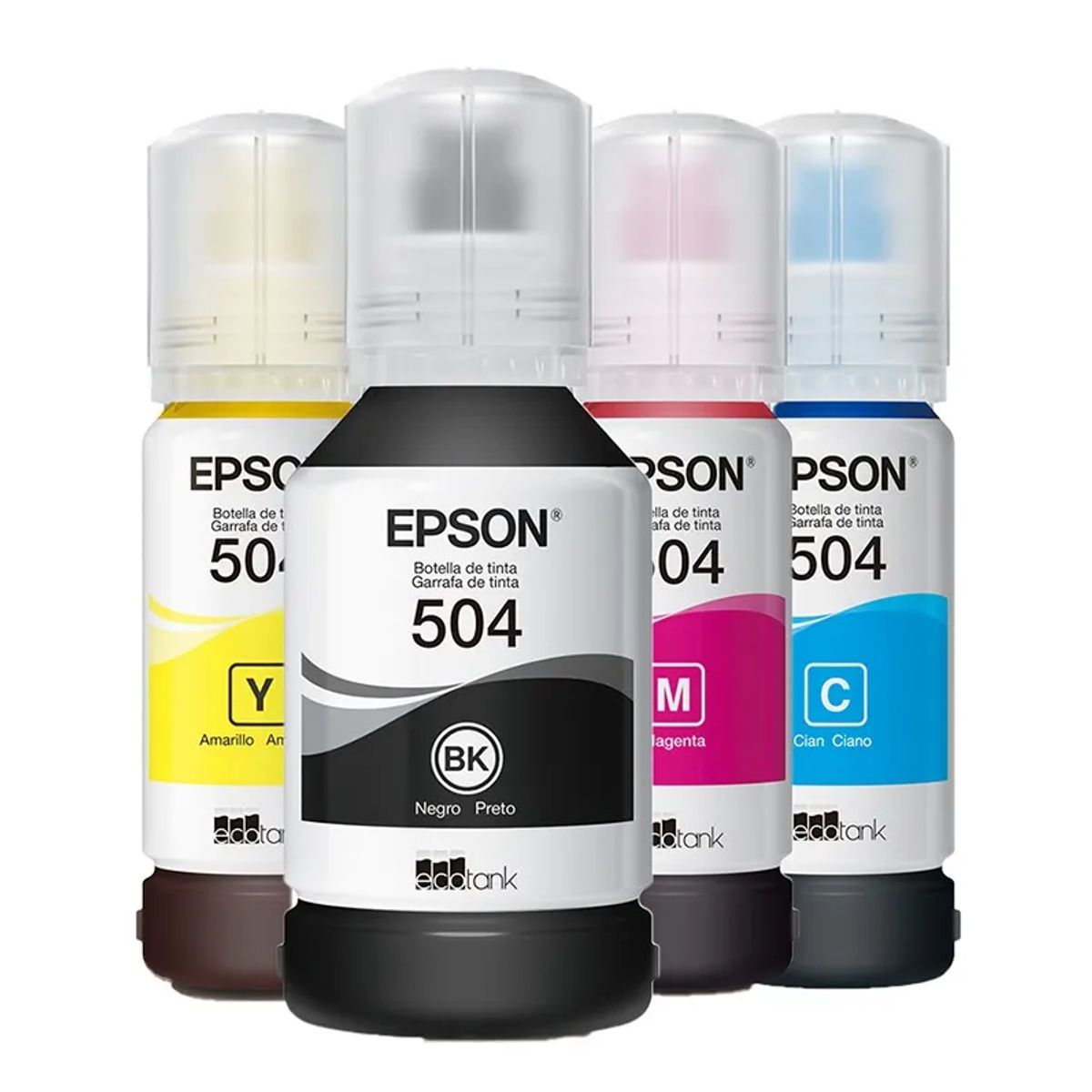 EPSON - Tinta Para Epson T504 Pack x4 Colores CMYBK