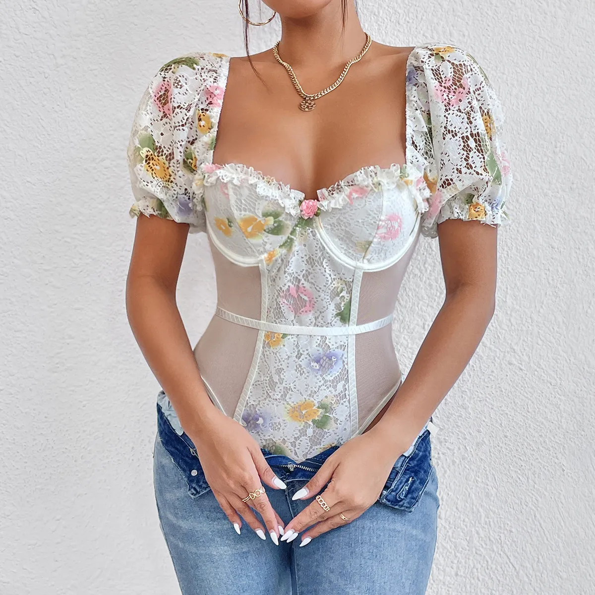 GENERICO - Blusa Marianela-Floral