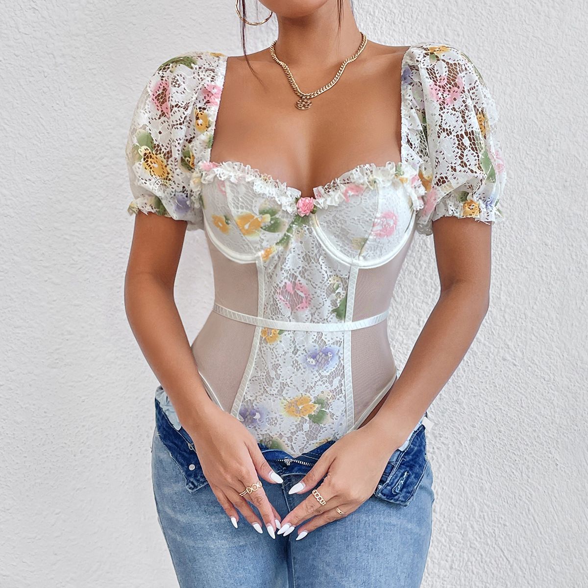 GENERICO - Blusa Marianela-Floral