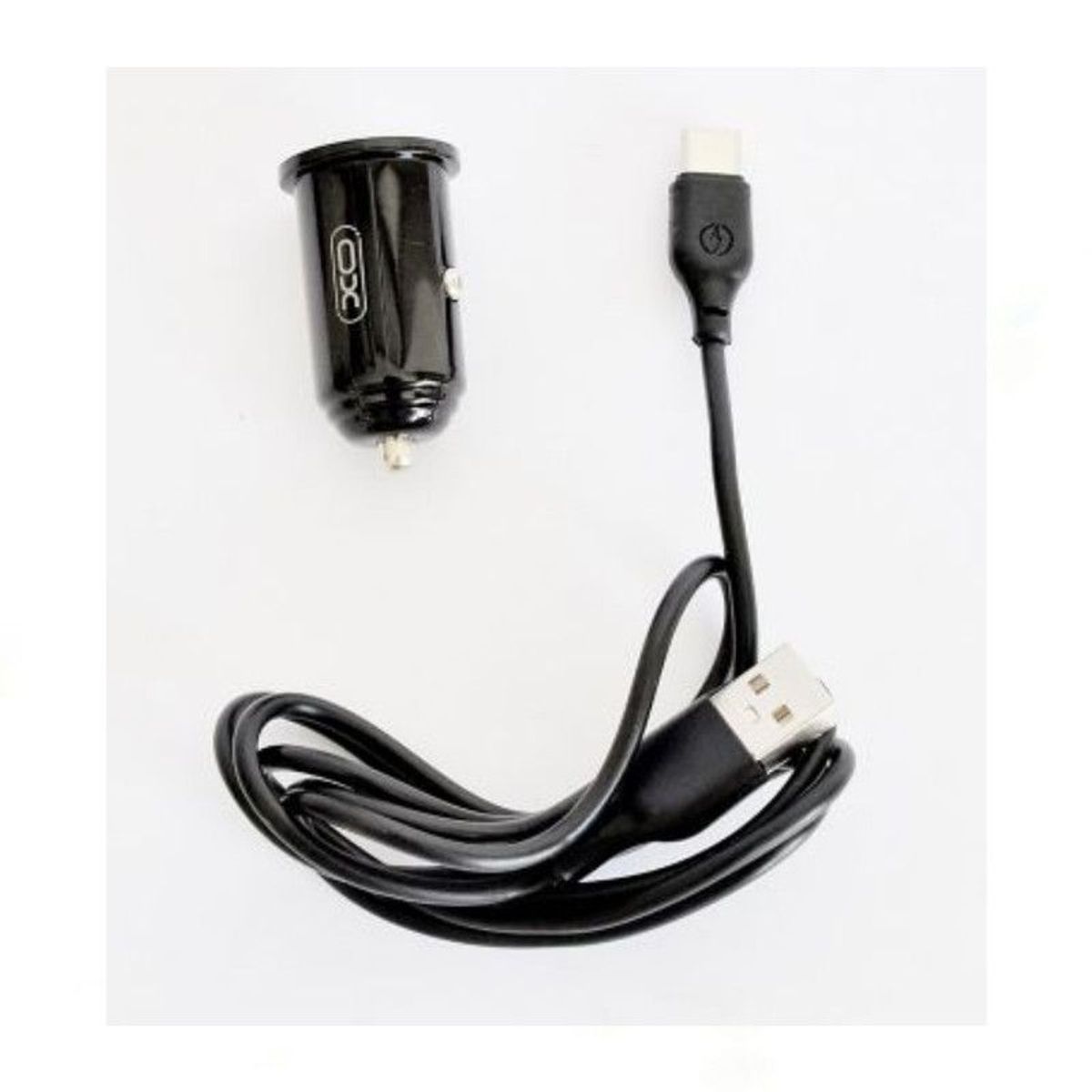 XO SIMPLE IS BEAUTY - Cargador de Carro XO CC32 Carga Rapida 20W + QC 30 Usb 1A + 1C - Negro