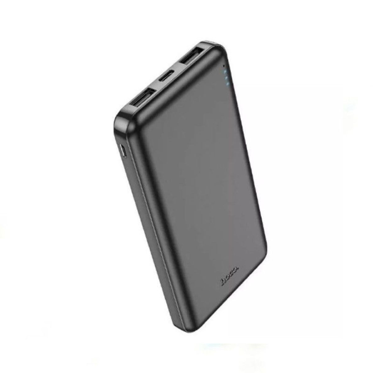 HOCO - Power Bank Hoco J100 de 10000 mAh Ultra Delgado Con Led - Negro