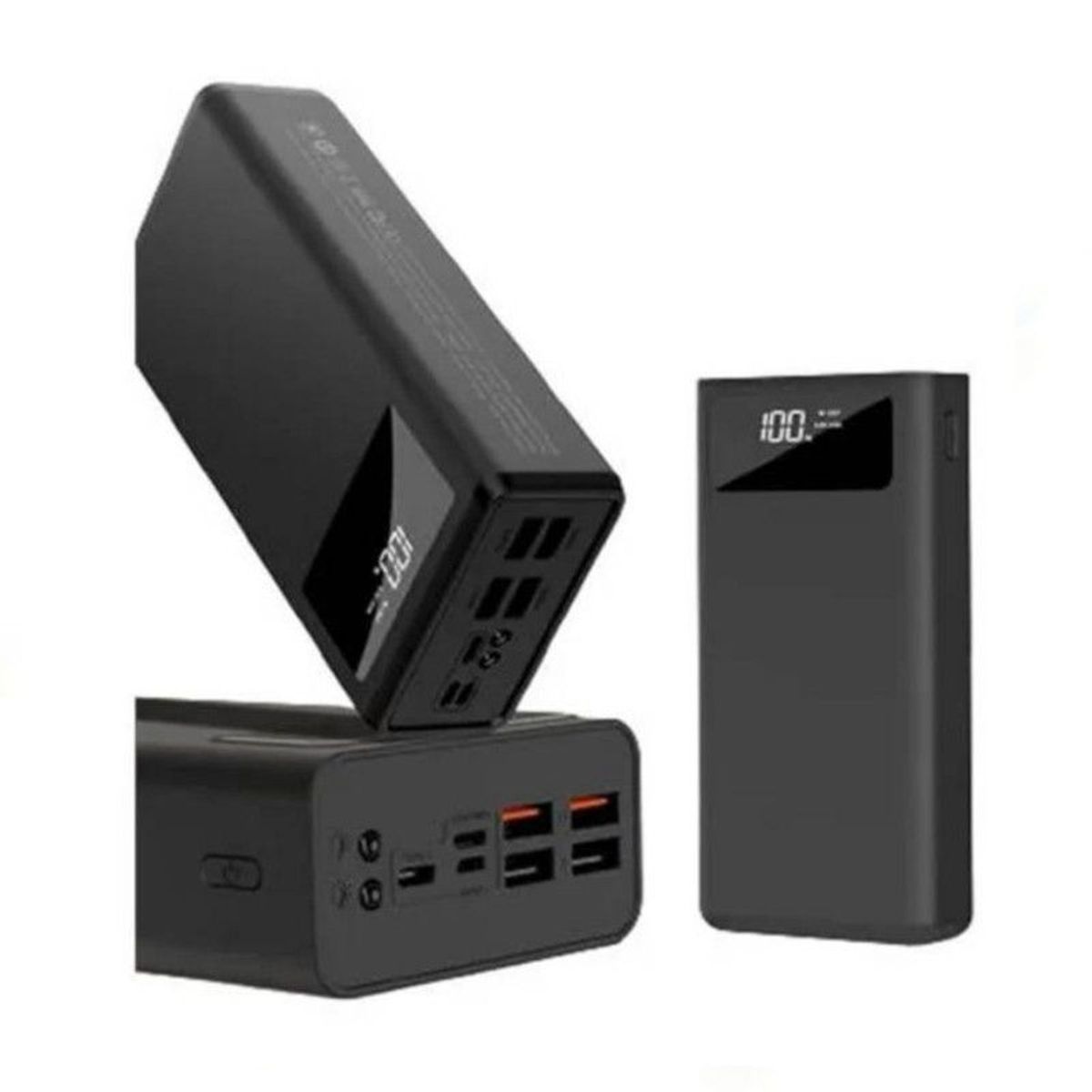 XO SIMPLE IS BEAUTY - Power Bank XO PR124 40000 mAh 4 USB + Tipo C Negro