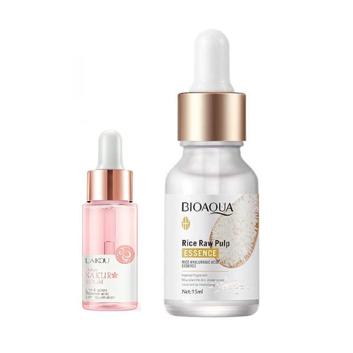 IMPORTADO MC - Serum Japan Sakura + Serum de Arroz  - Laikou.
