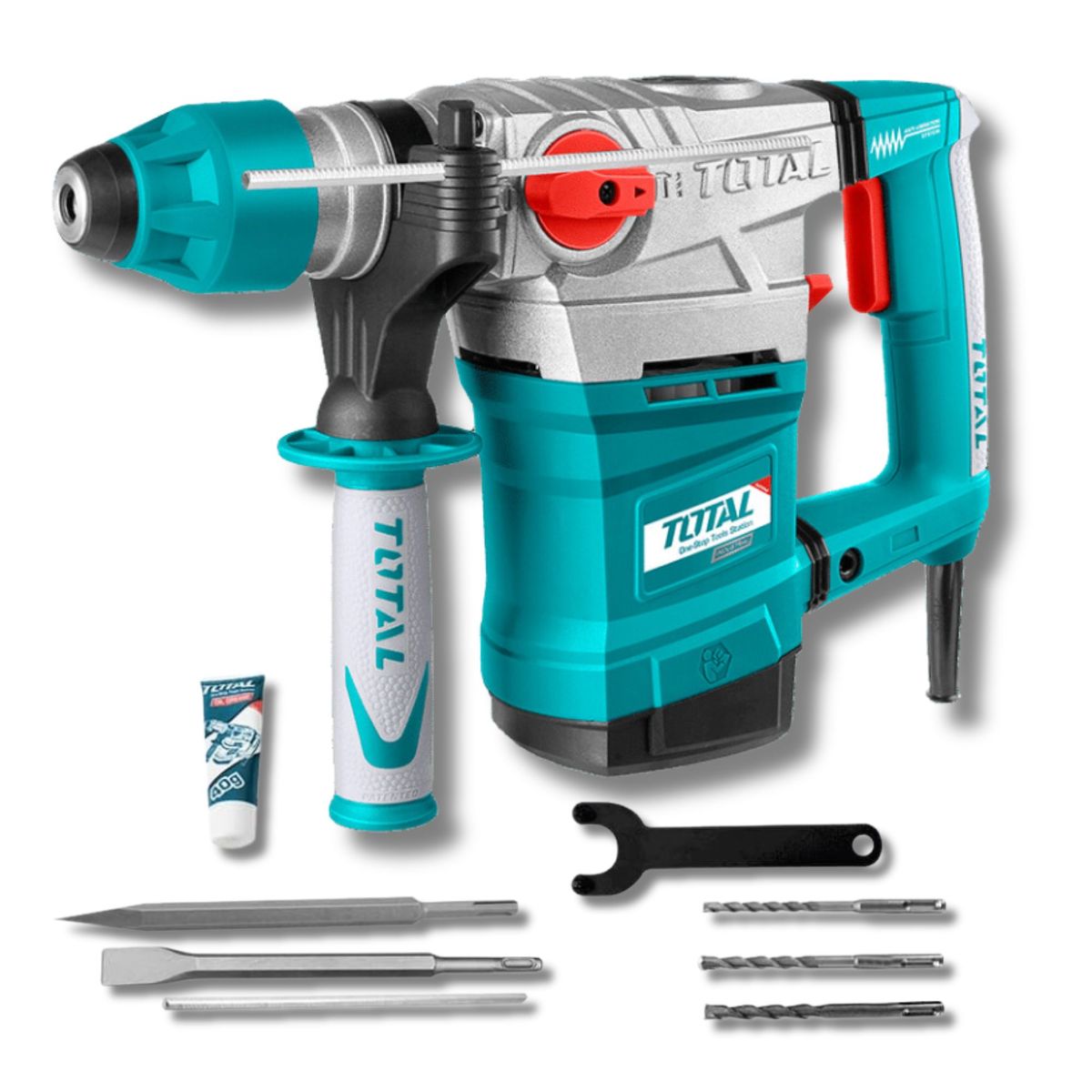 TOTAL TOOLS - Rotomartillo SDS Plus 1800w 7 Joules Total