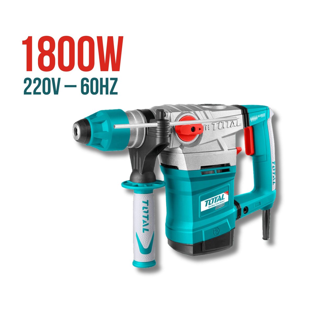 TOTAL TOOLS - Rotomartillo SDS Plus 1800w 7 Joules Total