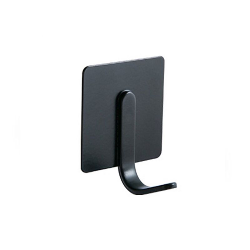 GENERICO - PERCHERO DE ACERO INOX  NEGRO 5X5CM