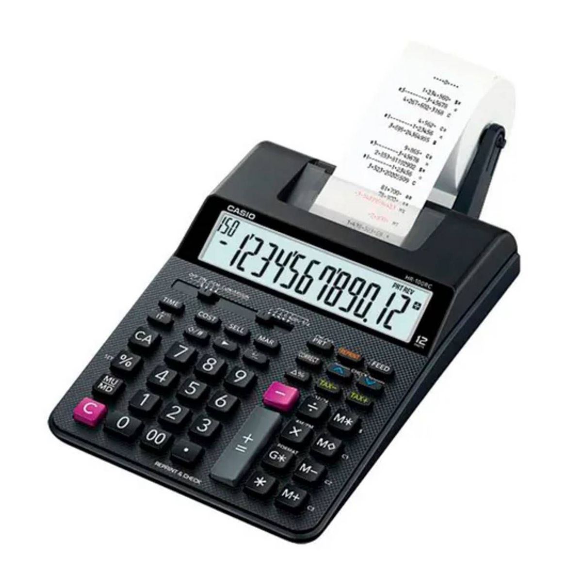 CASIO - Calculadora con Wincha Casio HR-100RC