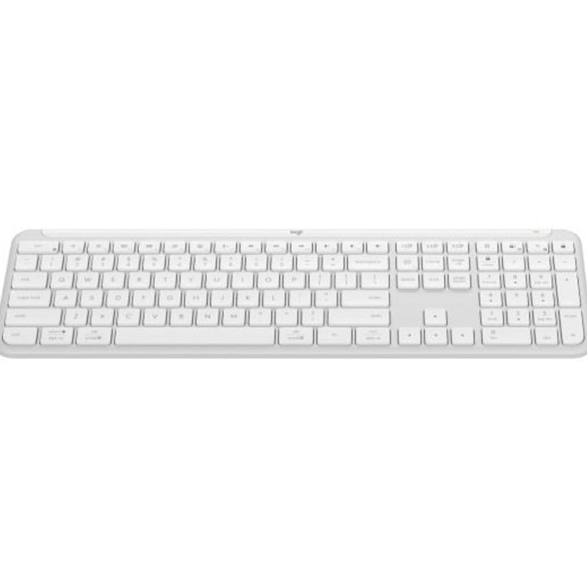 LOGITECH - Teclado Logitech Signature Slim K950 Bluetooth e Inalámbrico Blanco