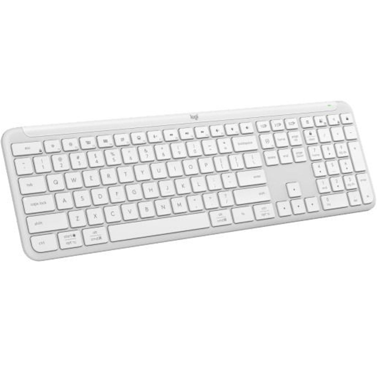 LOGITECH - Teclado Logitech Signature Slim K950 Bluetooth e Inalámbrico Blanco