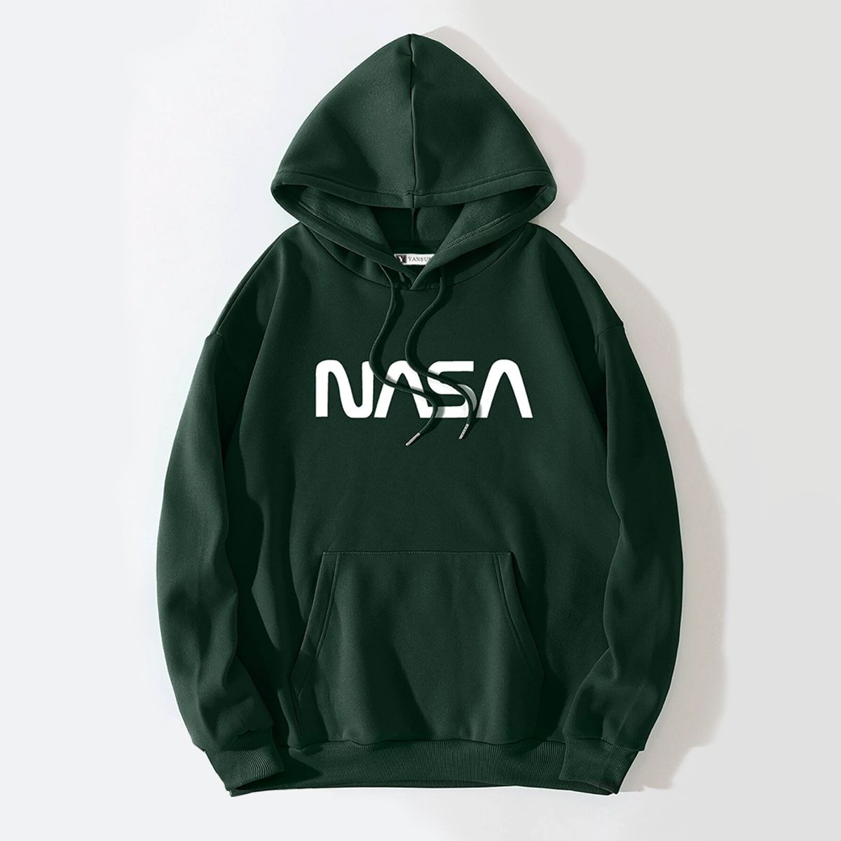 YANSUS - Polera Hombre Yansus Verde con Estampado Nasa