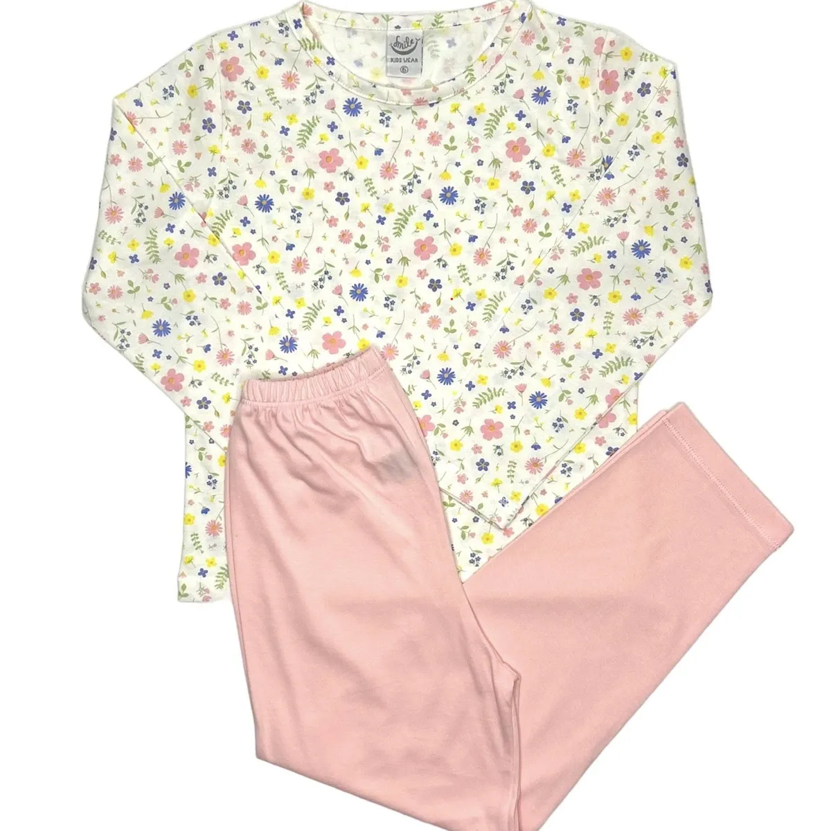 OTTOWARE - PIJAMA NIÑA FLORES ROSA_.