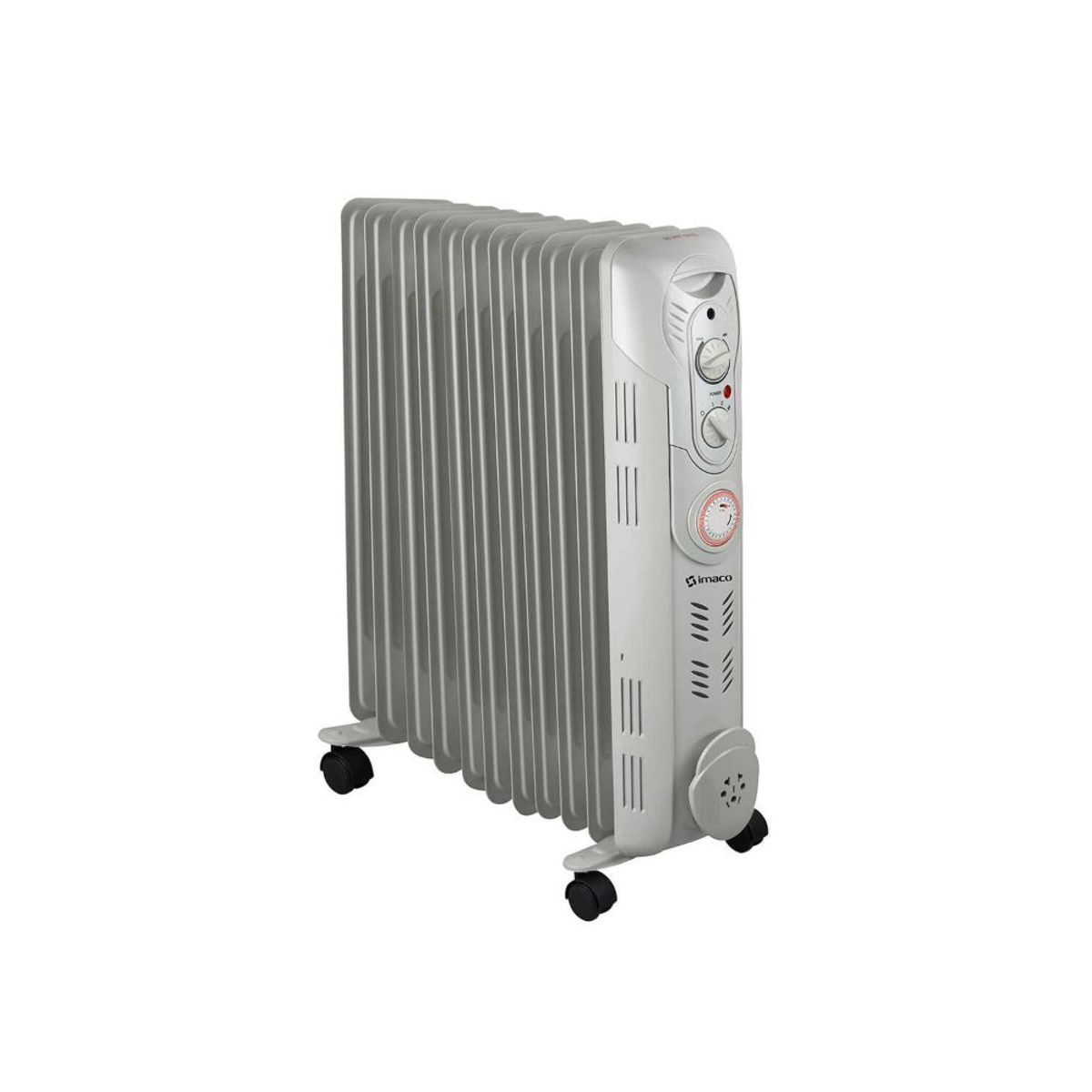 IMACO - Termoradiador Eléctrico Imaco OFR11AO de 11 Celdas 2500 Watts Blanco