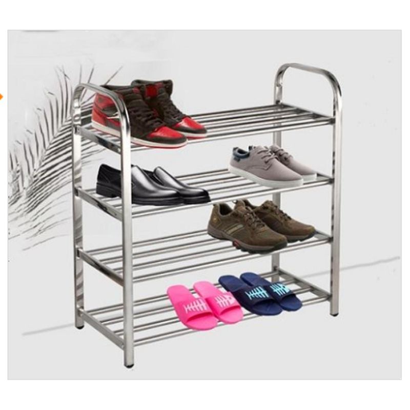 OEM - Zapatera Estante para Zapatos Organizador Silver Rack Zapatera 4Pisos