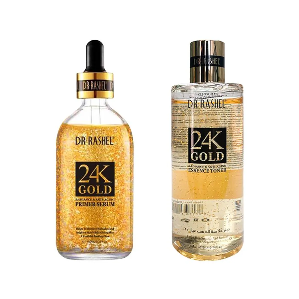 GENERICO - Suero Facial Antiarrugas 24k Oro + Tónico Antiedad oro 24k