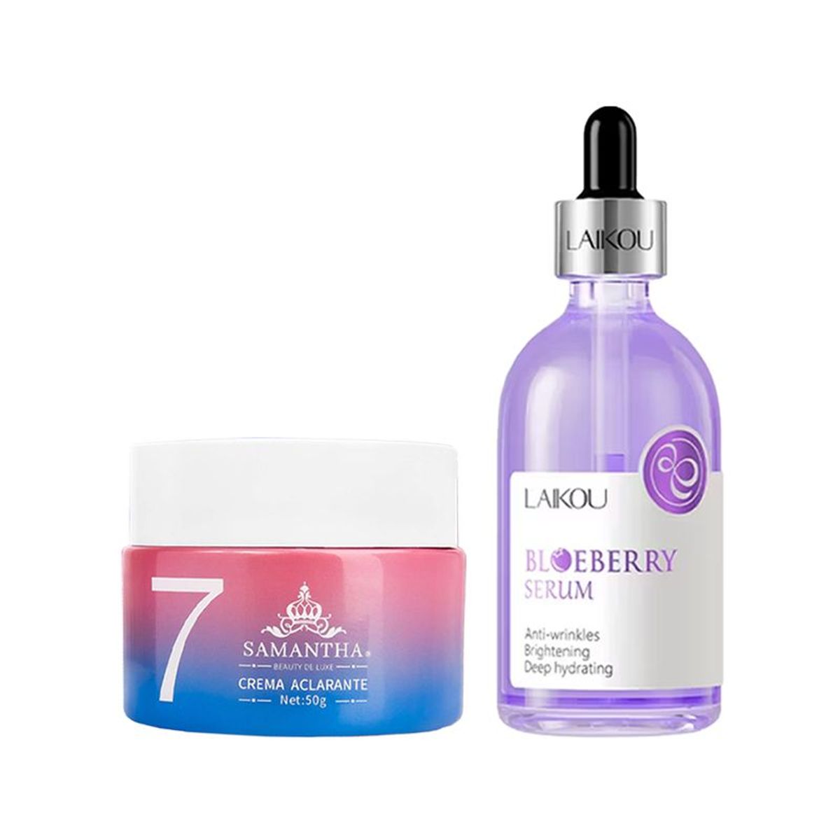 GENERICO - Crema Aclarante Facial + Serum Facial Arándanos