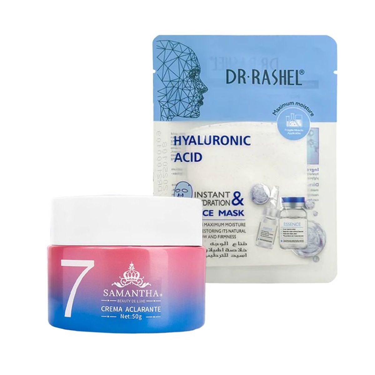 GENERICO - Crema Aclarante Facial + Mascarilla Hidratación con AH