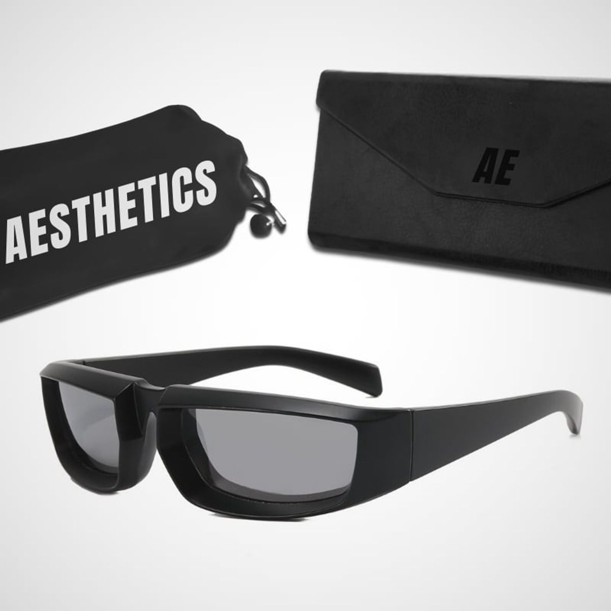 GENERICO - Lentes de Sol Aesthetics Biker Flat BB para Hombre y Mujer