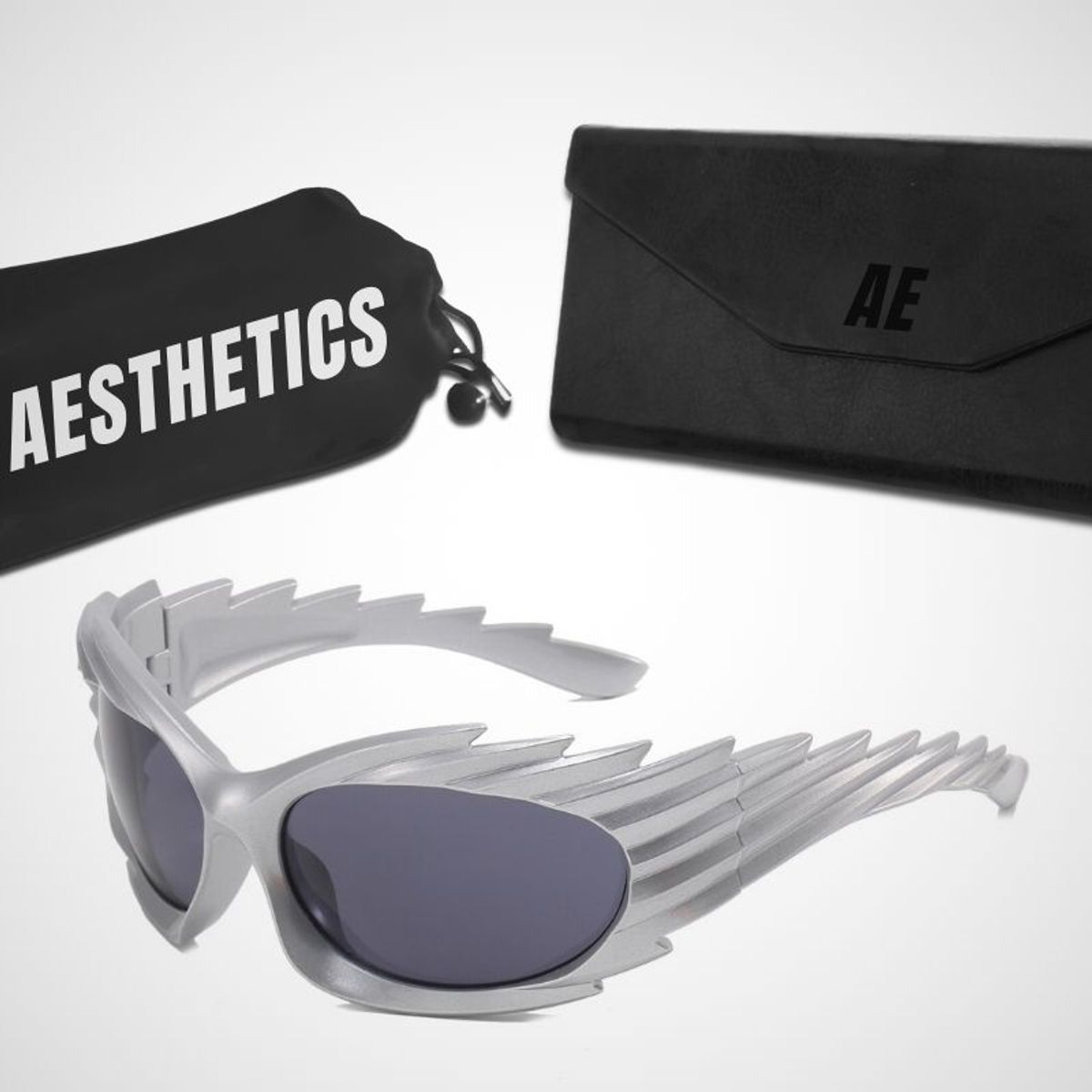 GENERICO - Lentes de Sol Aesthetics Biker Spike para Hombre y Mujer_.